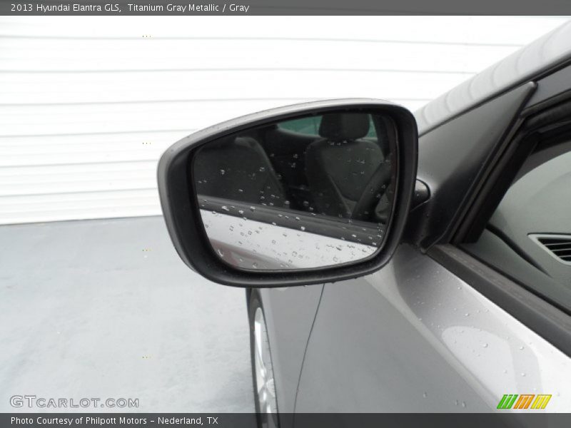 Titanium Gray Metallic / Gray 2013 Hyundai Elantra GLS