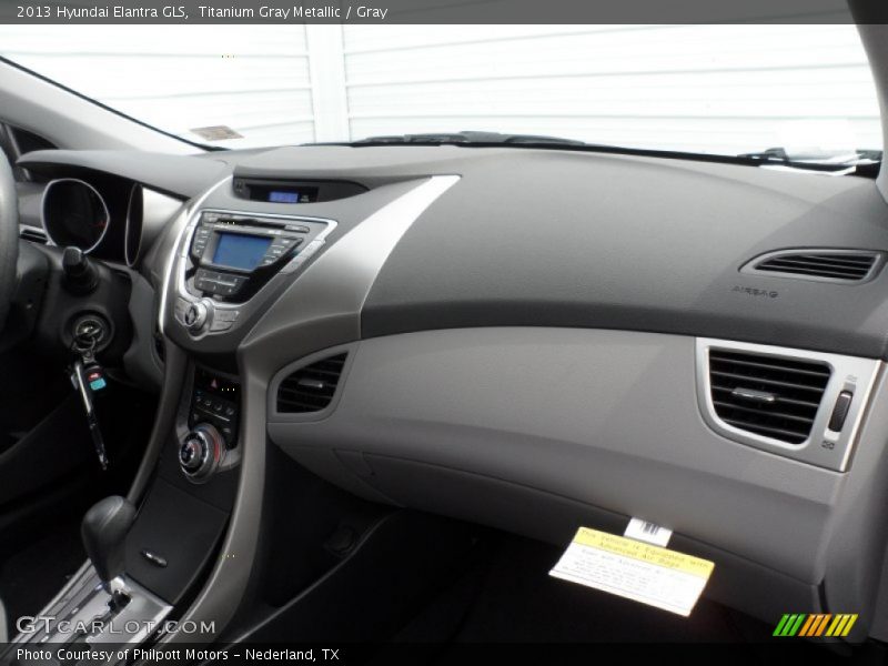 Titanium Gray Metallic / Gray 2013 Hyundai Elantra GLS