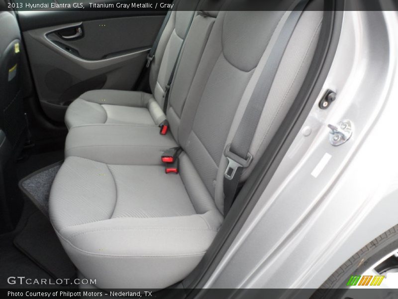 Titanium Gray Metallic / Gray 2013 Hyundai Elantra GLS