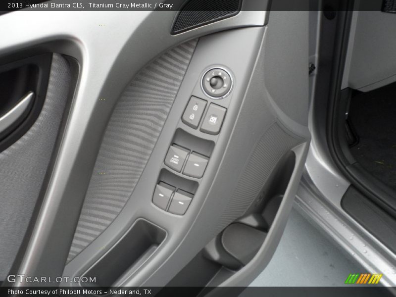 Titanium Gray Metallic / Gray 2013 Hyundai Elantra GLS