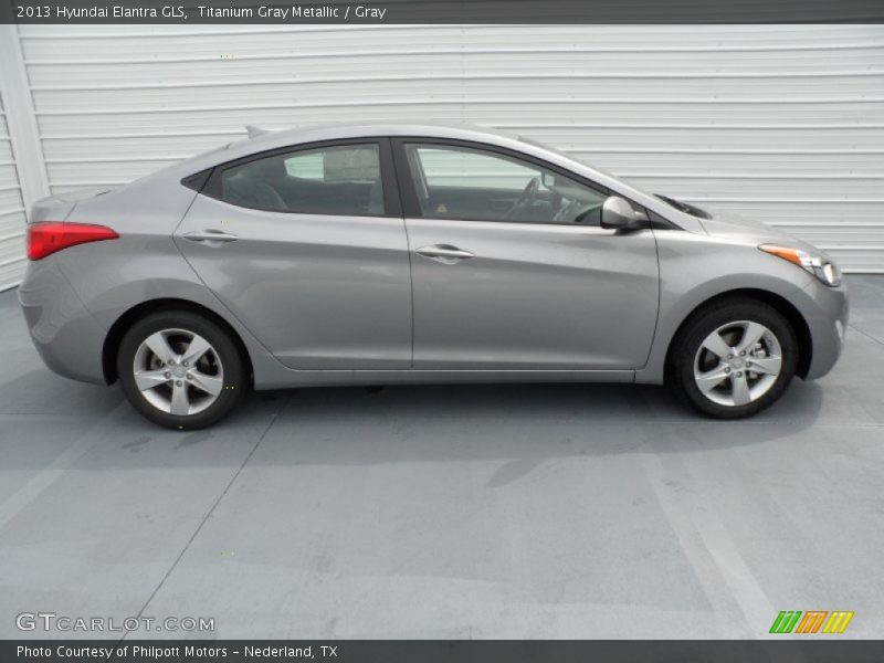 Titanium Gray Metallic / Gray 2013 Hyundai Elantra GLS