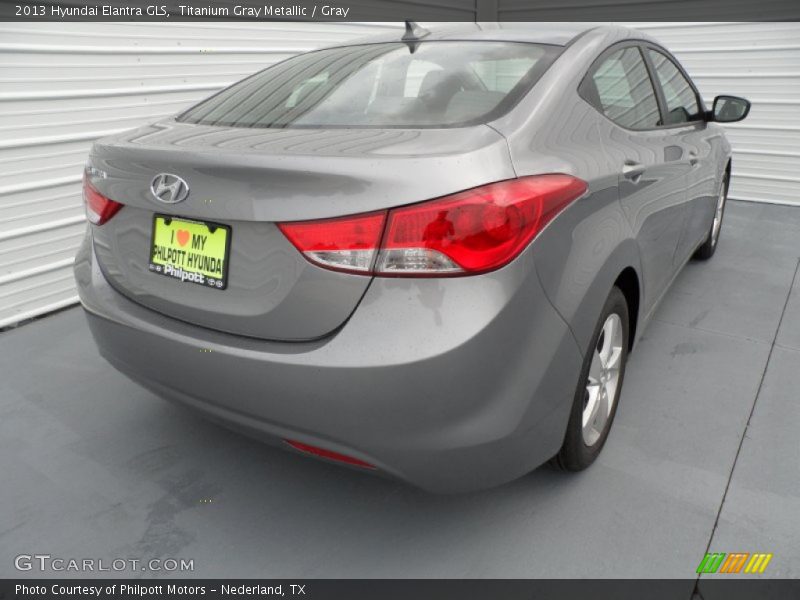 Titanium Gray Metallic / Gray 2013 Hyundai Elantra GLS