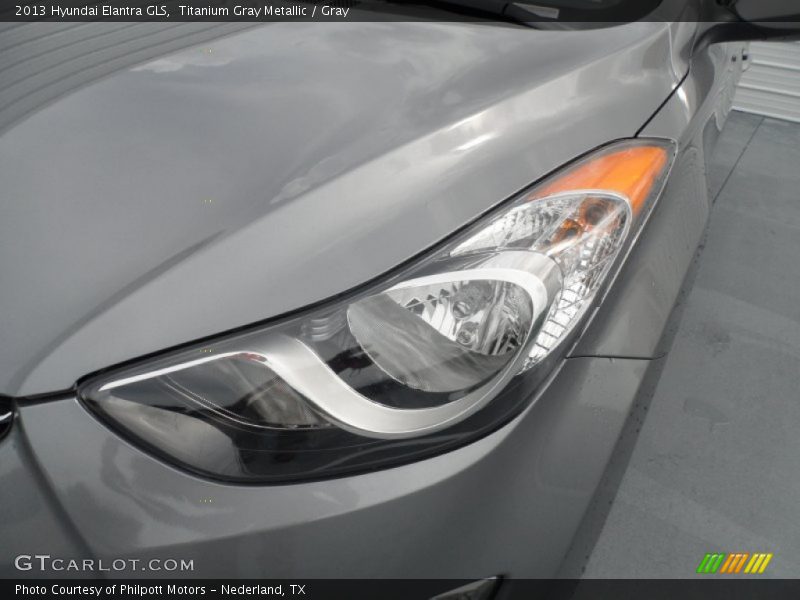 Titanium Gray Metallic / Gray 2013 Hyundai Elantra GLS