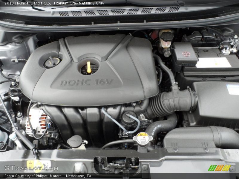Titanium Gray Metallic / Gray 2013 Hyundai Elantra GLS