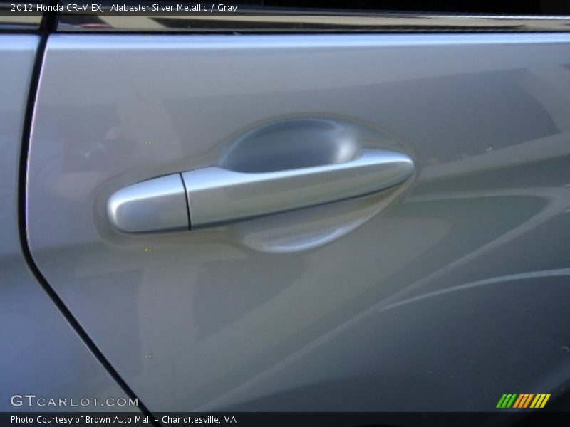 Alabaster Silver Metallic / Gray 2012 Honda CR-V EX