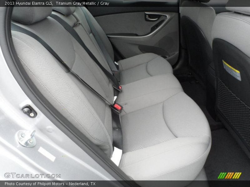 Titanium Gray Metallic / Gray 2013 Hyundai Elantra GLS