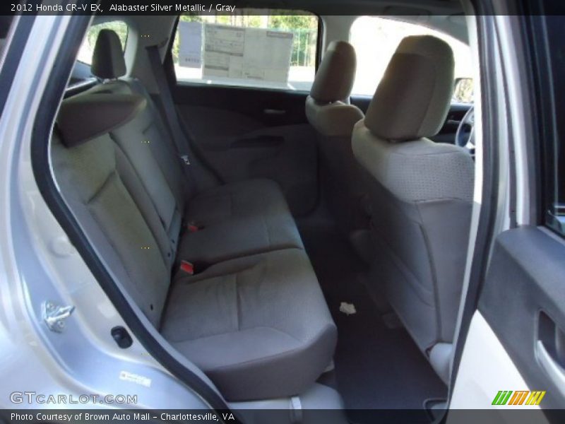 Alabaster Silver Metallic / Gray 2012 Honda CR-V EX