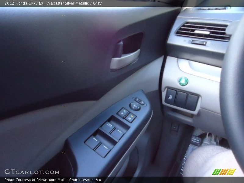 Alabaster Silver Metallic / Gray 2012 Honda CR-V EX