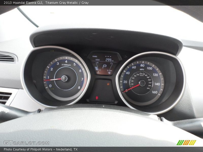 Titanium Gray Metallic / Gray 2013 Hyundai Elantra GLS