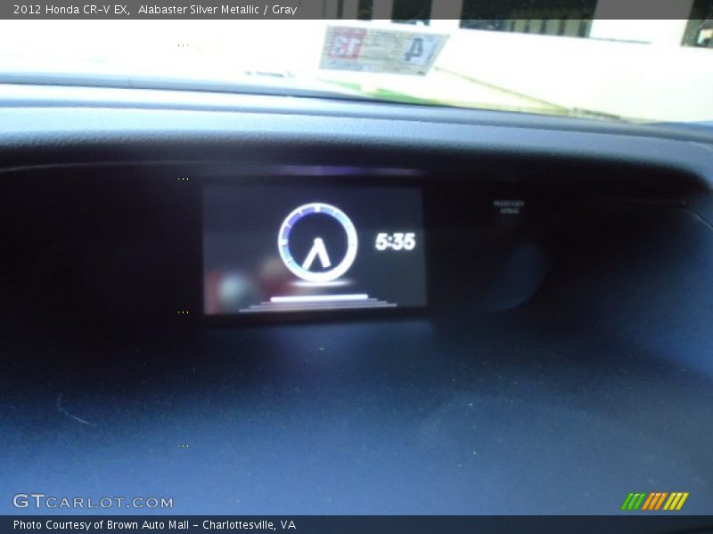 Alabaster Silver Metallic / Gray 2012 Honda CR-V EX