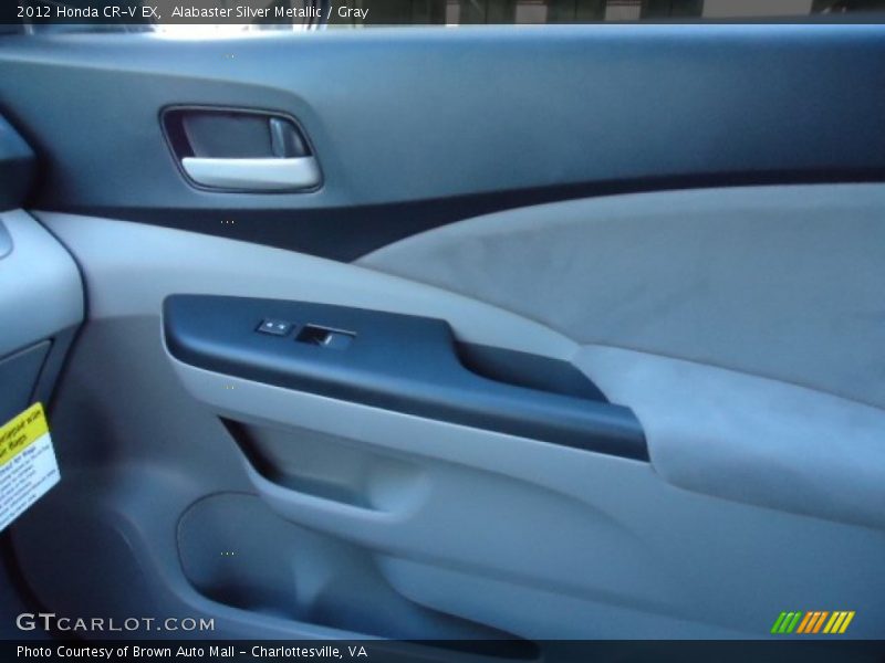 Alabaster Silver Metallic / Gray 2012 Honda CR-V EX