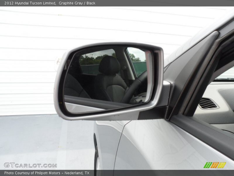 Graphite Gray / Black 2012 Hyundai Tucson Limited