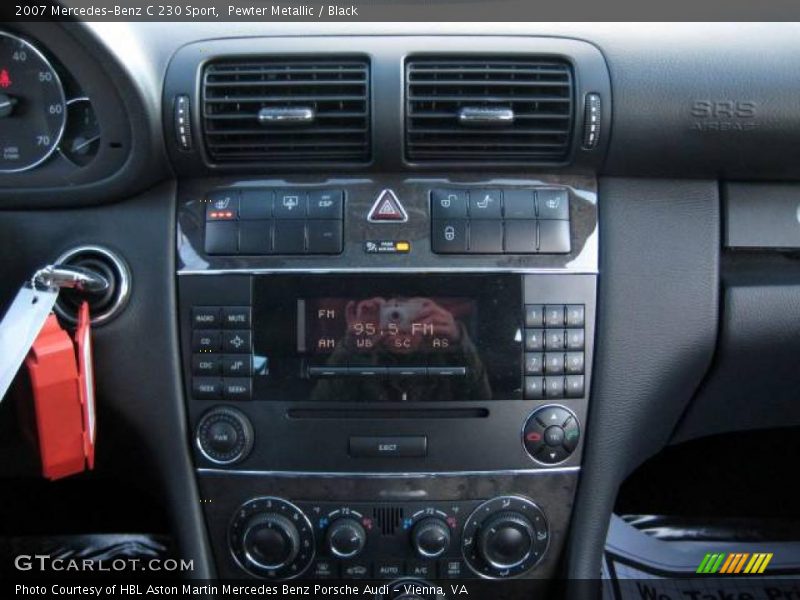 Pewter Metallic / Black 2007 Mercedes-Benz C 230 Sport