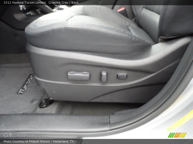 Graphite Gray / Black 2012 Hyundai Tucson Limited