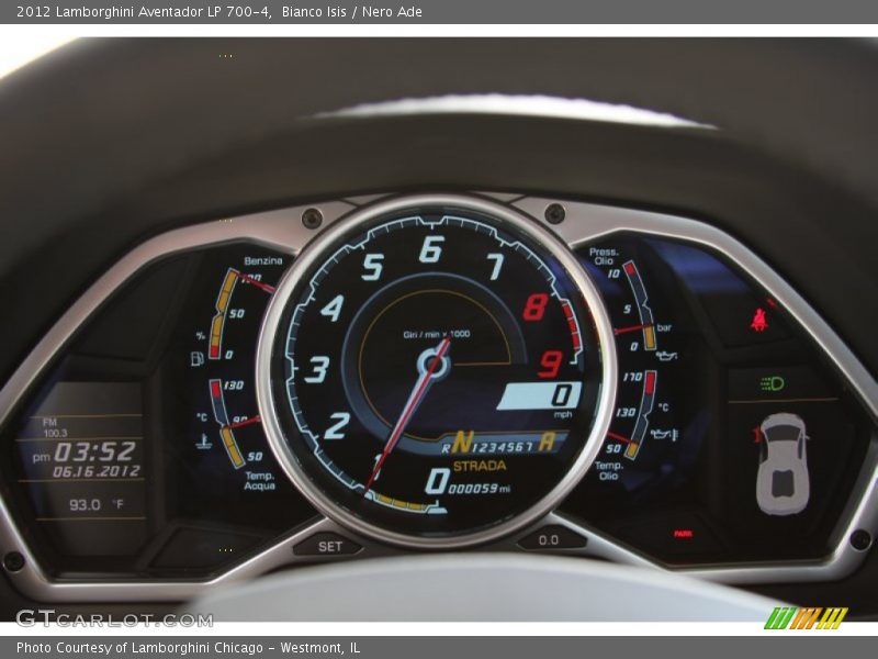  2012 Aventador LP 700-4 LP 700-4 Gauges