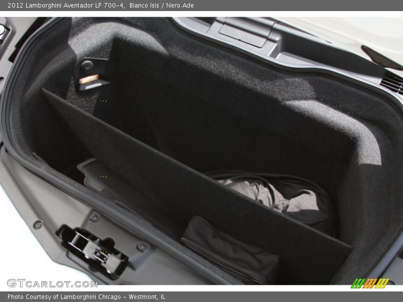 Bianco Isis / Nero Ade 2012 Lamborghini Aventador LP 700-4