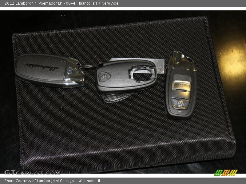 Keys of 2012 Aventador LP 700-4