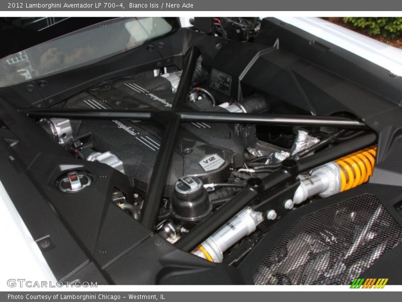  2012 Aventador LP 700-4 Engine - 6.5 Liter DOHC 48-Valve VVT V12
