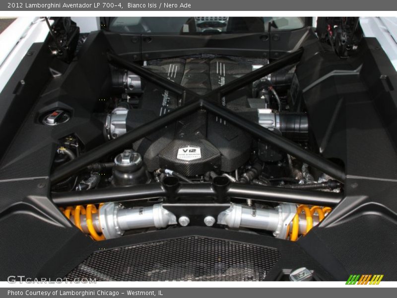  2012 Aventador LP 700-4 Engine - 6.5 Liter DOHC 48-Valve VVT V12