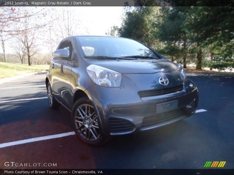 Magnetic Gray Metallic / Dark Gray 2012 Scion iQ