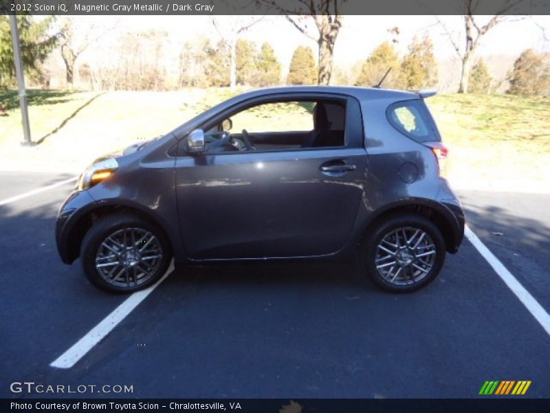 Magnetic Gray Metallic / Dark Gray 2012 Scion iQ