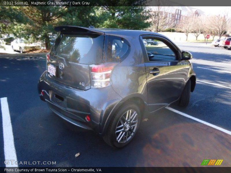 Magnetic Gray Metallic / Dark Gray 2012 Scion iQ