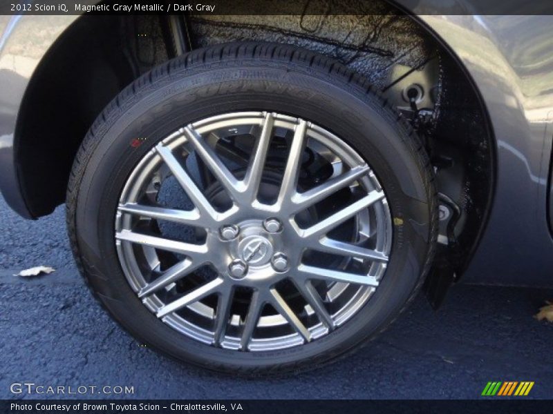 Magnetic Gray Metallic / Dark Gray 2012 Scion iQ