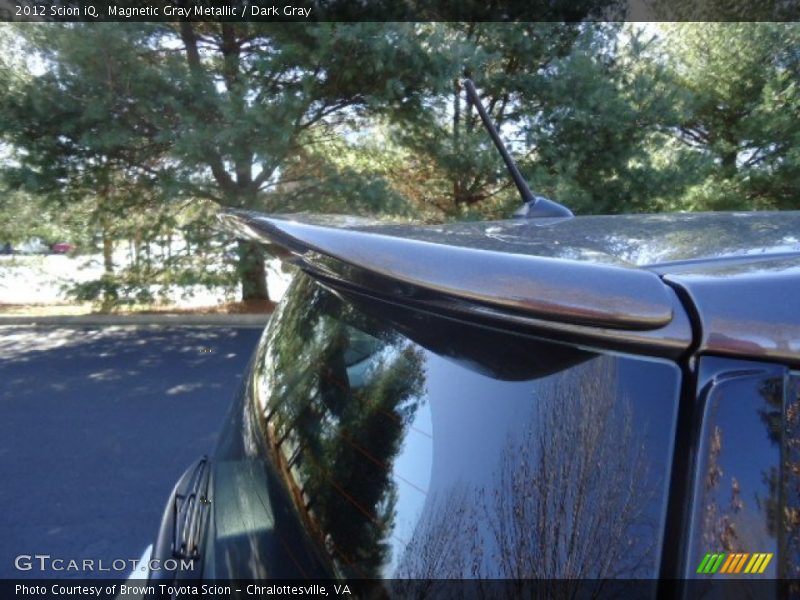 Magnetic Gray Metallic / Dark Gray 2012 Scion iQ