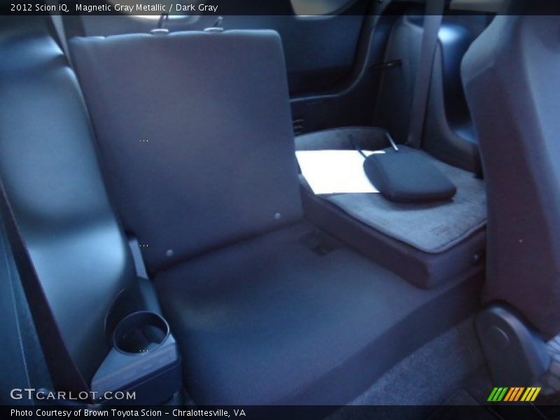 Magnetic Gray Metallic / Dark Gray 2012 Scion iQ
