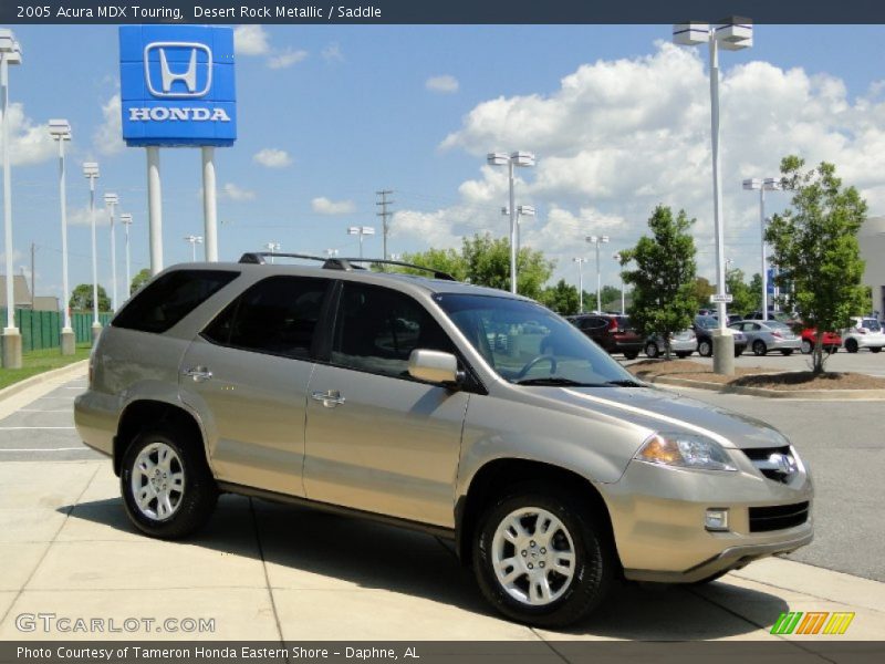 Desert Rock Metallic / Saddle 2005 Acura MDX Touring