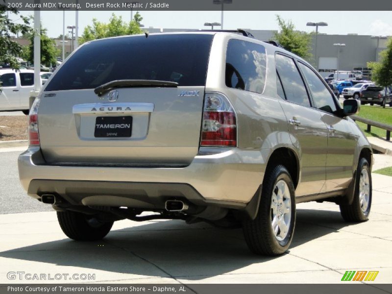 Desert Rock Metallic / Saddle 2005 Acura MDX Touring