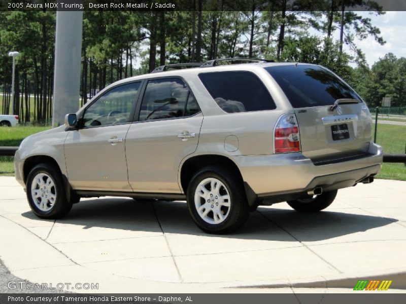 Desert Rock Metallic / Saddle 2005 Acura MDX Touring