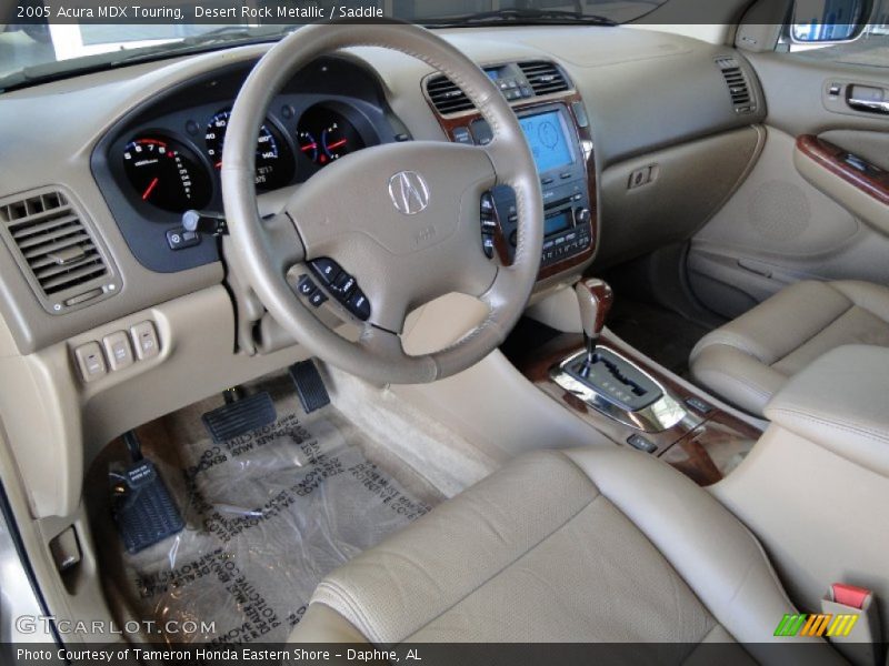 Desert Rock Metallic / Saddle 2005 Acura MDX Touring