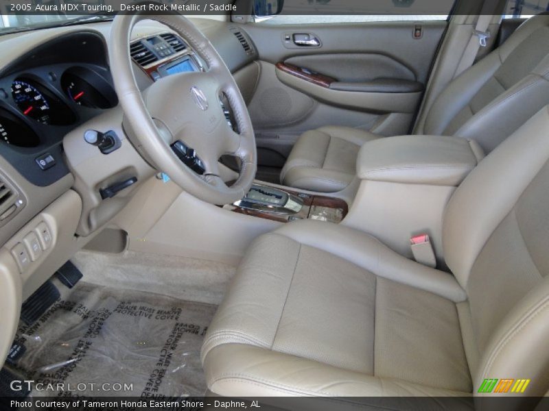 Desert Rock Metallic / Saddle 2005 Acura MDX Touring