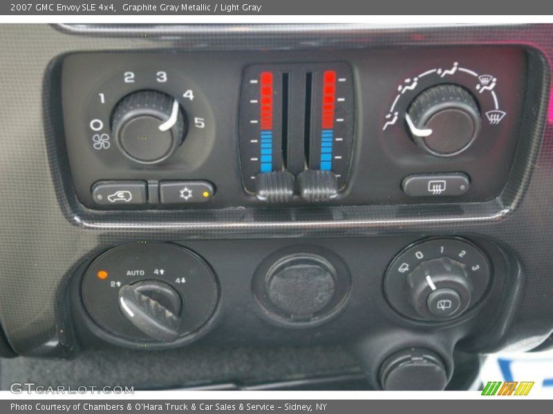 Graphite Gray Metallic / Light Gray 2007 GMC Envoy SLE 4x4
