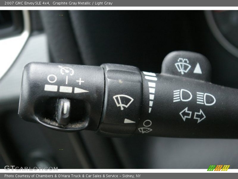 Graphite Gray Metallic / Light Gray 2007 GMC Envoy SLE 4x4