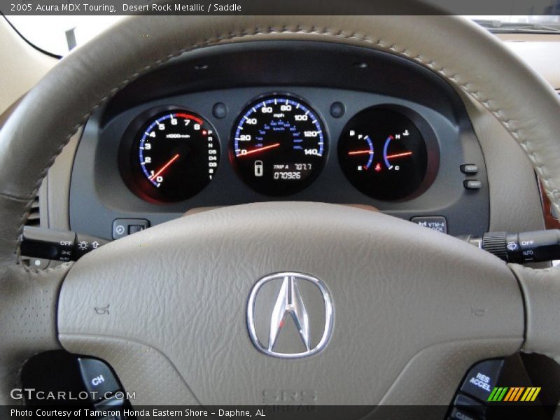Desert Rock Metallic / Saddle 2005 Acura MDX Touring