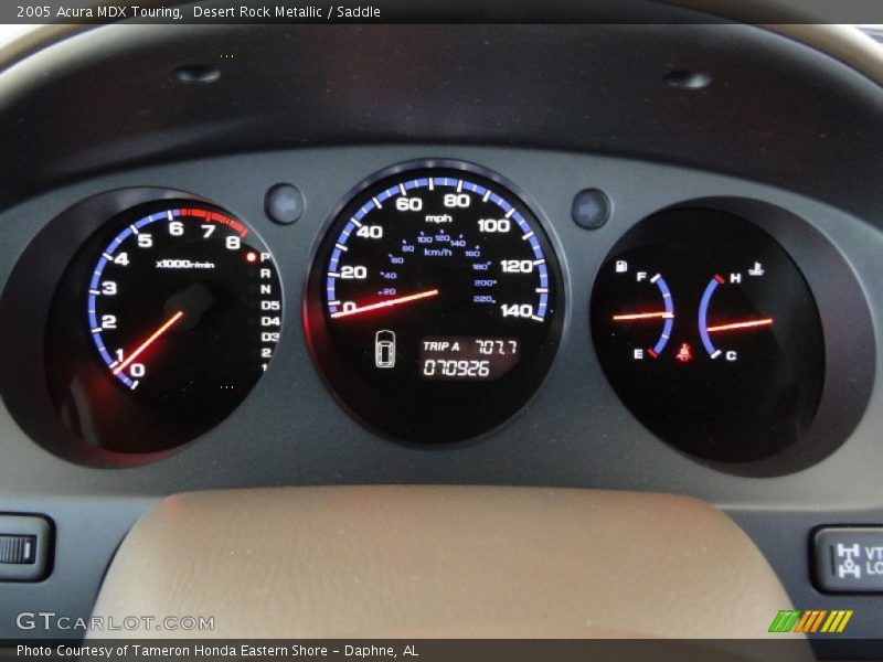 Desert Rock Metallic / Saddle 2005 Acura MDX Touring