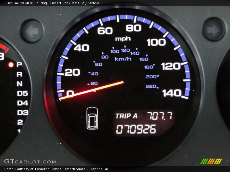 Desert Rock Metallic / Saddle 2005 Acura MDX Touring
