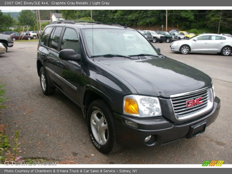 Graphite Gray Metallic / Light Gray 2007 GMC Envoy SLE 4x4