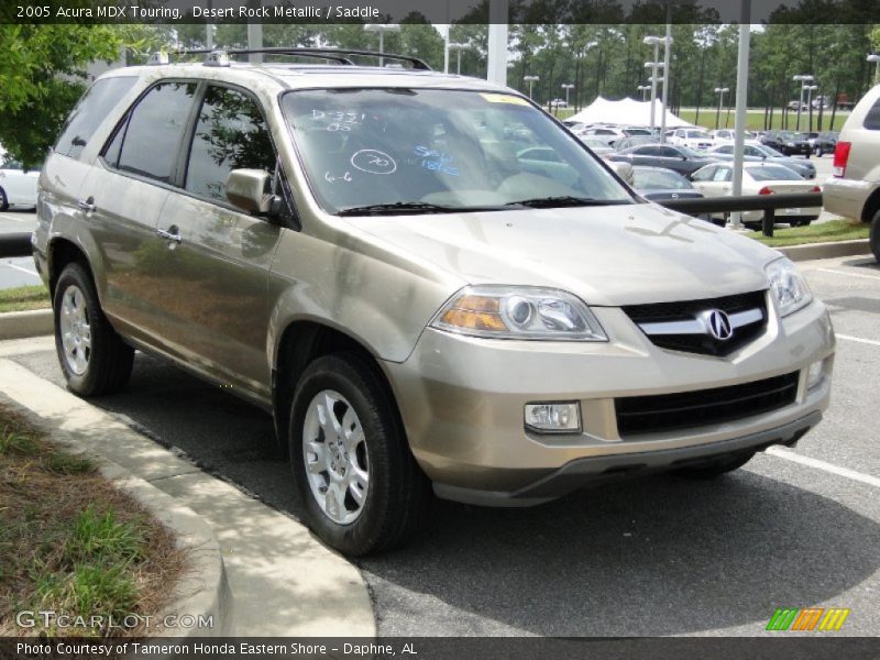 Desert Rock Metallic / Saddle 2005 Acura MDX Touring