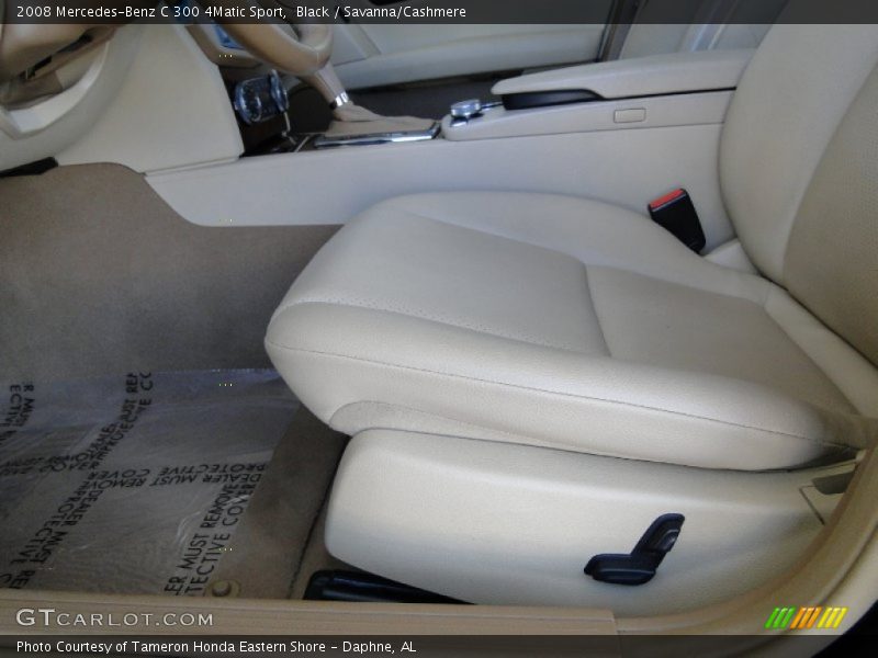 Front Seat of 2008 C 300 4Matic Sport