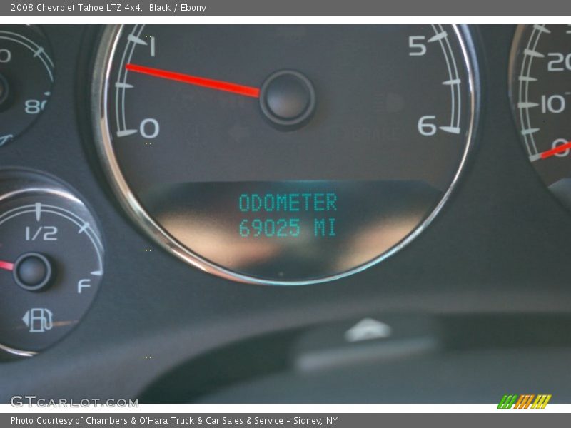 Black / Ebony 2008 Chevrolet Tahoe LTZ 4x4