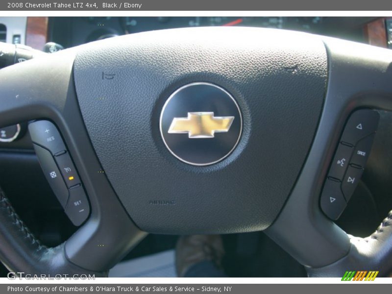 Black / Ebony 2008 Chevrolet Tahoe LTZ 4x4