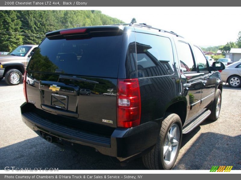 Black / Ebony 2008 Chevrolet Tahoe LTZ 4x4