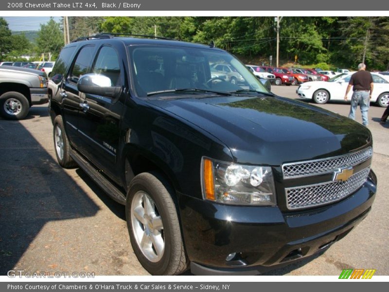 Black / Ebony 2008 Chevrolet Tahoe LTZ 4x4