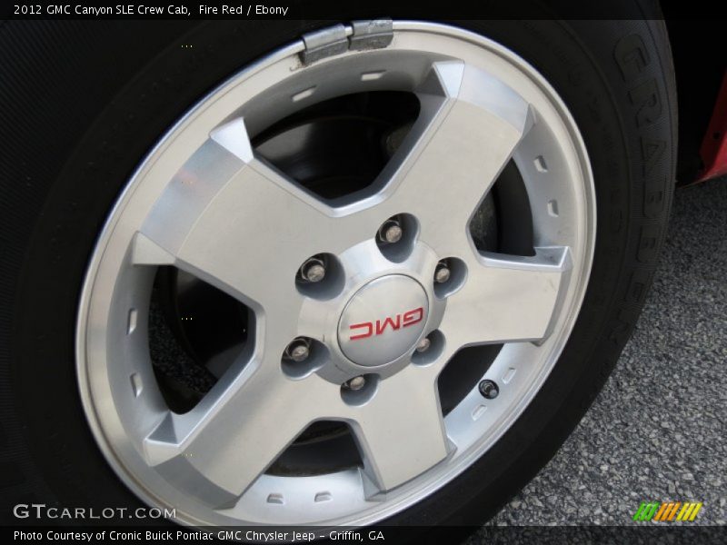 Fire Red / Ebony 2012 GMC Canyon SLE Crew Cab
