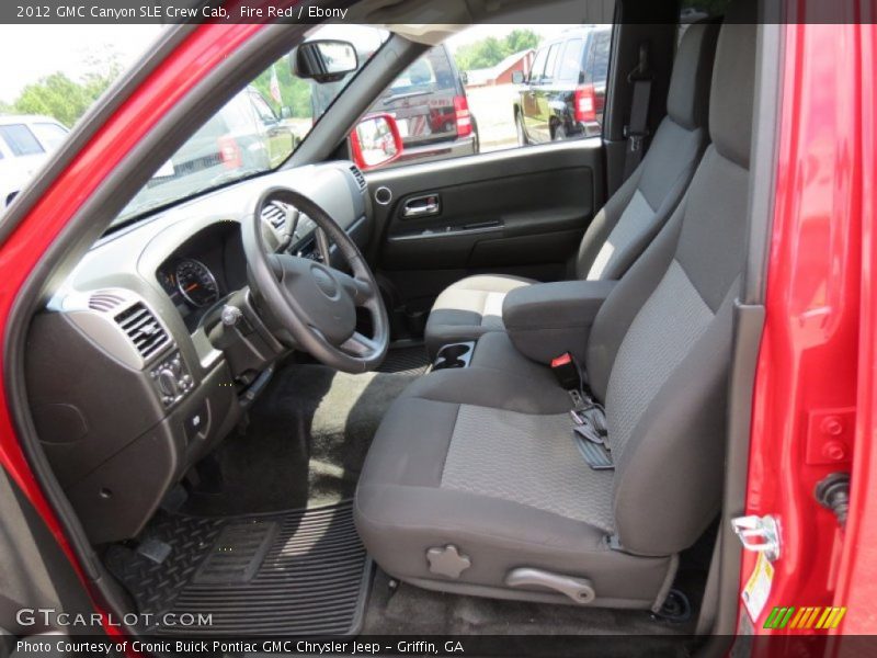Fire Red / Ebony 2012 GMC Canyon SLE Crew Cab