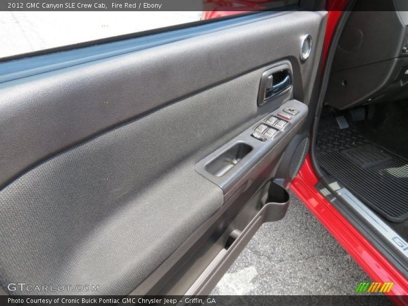 Fire Red / Ebony 2012 GMC Canyon SLE Crew Cab