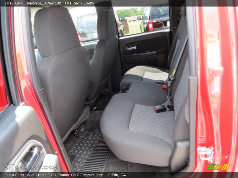 Fire Red / Ebony 2012 GMC Canyon SLE Crew Cab